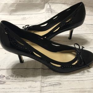 Kate spade shoes bow tie black 10 heels